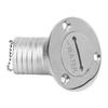 Boat Deck Filler with Key Cap Marine Stainless Steel Hardware for Yacht RV 45 Degrees 1.5in 38mm