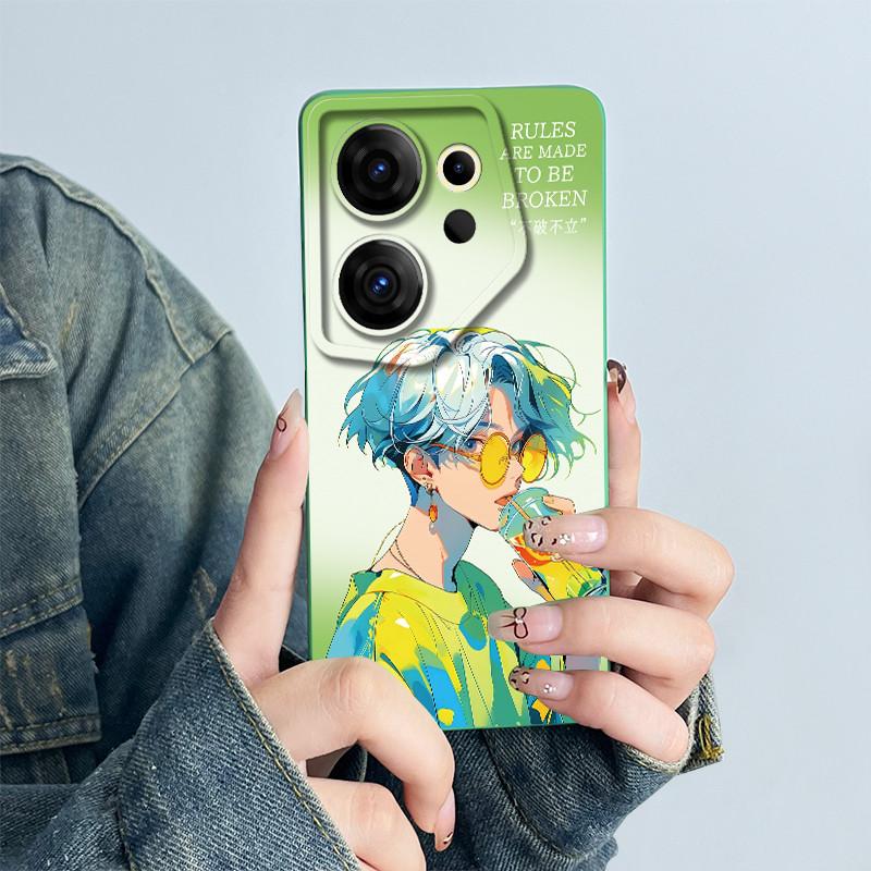 For Tecno Camon 20Premier 5G Phone Case 20 Premier 5G CK9n Cover Silicone Sweet Painted Shell Cartoon Funda Printed Casing Coque
