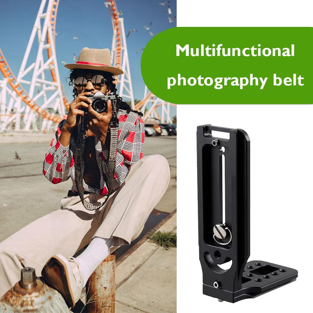 Universelle L-Halterung für Kameras, Schnellwechsel-L-Platte für Arca-Mount, Vertikale Video-Aufnahmehalterung für Canon Nikon Sony Fuji Kameras