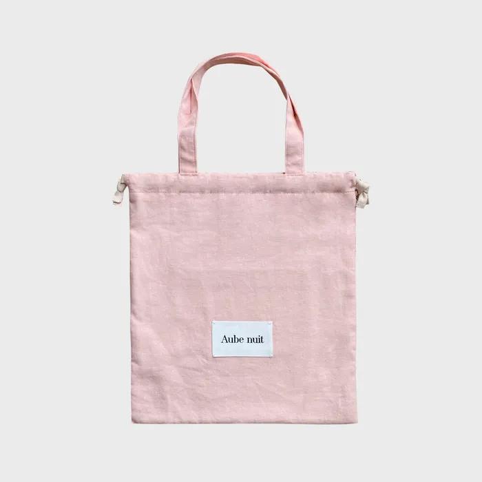 Aube nuit Sorbet Strawberry Milk Linen Mini Bag Set