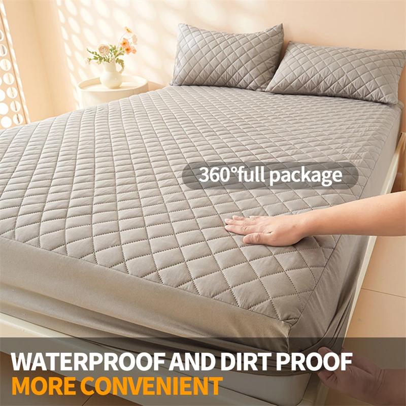 2026 Waterproof Bed Cover Bedding Set Anti Dust Waterproof Bedspread Bed Mattress Cover Bed Fitted Sheet Bedcloth