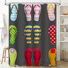 Adorable sea turtle shower curtain for bathroom decor colorful underwater art print gift idea #12456739081