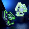 Fingertip Gyroscope Decompression Tool Metal Magic Fidget Spinner Super Black Technology Toys EDC Adults Boys Antistress ORIGIN