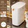 Automatic Packing Trash Can Toilet Gap Narrow Garbage Can Bathroom Kitchen Large Capacity Anti Odor Waste Bin with Lid Handle