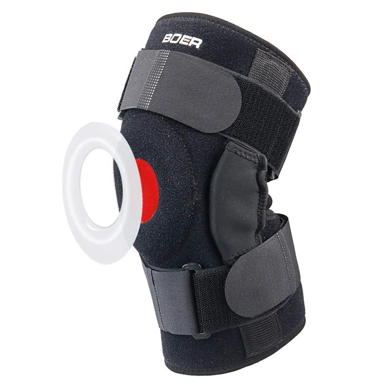

1Pcs Knee Brace Protector Pad With Dual Metal Side Stabilizers Knee Support Acl Mcl Meniscus Tear Arthritis Tendon Pain Relief M
