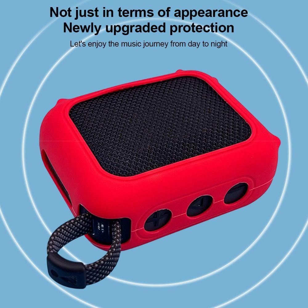 Shockproof Silicone Cover Protective Sleeve for JBL GO 5 Bluetooth Speaker Travel Use