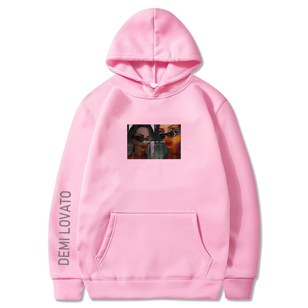 KISS HOODIE Demi Lovato 2026 New Casual High Quality Print Harajuku Moletom with Hooded  Comfortable Hoody