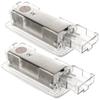 VW Jetta V VI VII Passat B6 B7 B8 Polo IV V VI Scirocco III Sharan I FL II T-Roc LED interior / footwell / trunk lights 2 pcs. set