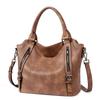 Damen Veganes Leder Laptop-Tote-Bag, Große Kapazität Schulter-Hobo-Tasche, Trendige Vielseitige Tägliche Pendler-Arbeitstasche
