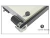 A4 Steel Bottom Manual Paper Cutter with Extended Double Pressure Strip Model 852