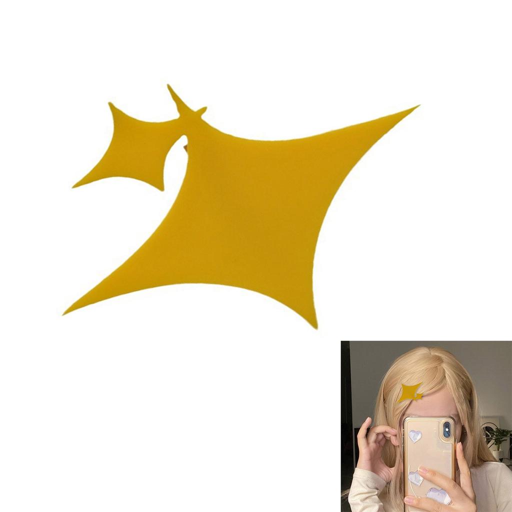 Dazzling Star Hairpin Y2K Fashion Statement Hair Accessory Trendy Women's Hairpieces Side Hairpin for Women