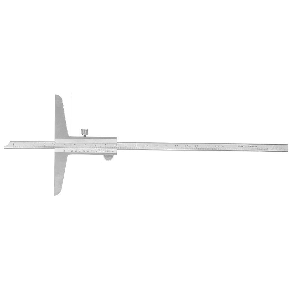 1 Pcs High Stainless Steel Depth Vernier Caliper for NaMachinery Process(0~150mm)
