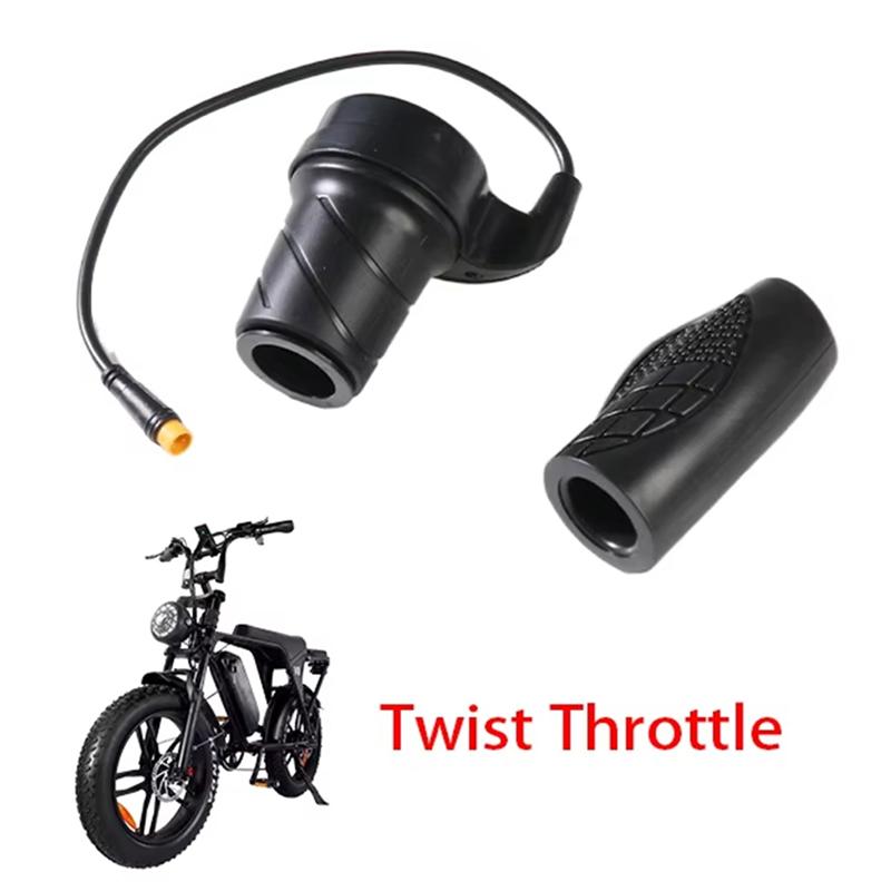 A55E-NEW Front Twist Throttle For OUXI V8 Fat E-Bike Ensuring A Seamless Replacement Experience For Bike Enthusiasts