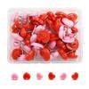 Ins Love Heart Shape Push Pins Safety Colored Push Pin Cork Board Thumb Tack Wall Pins School Stationery Office Binding Supplies