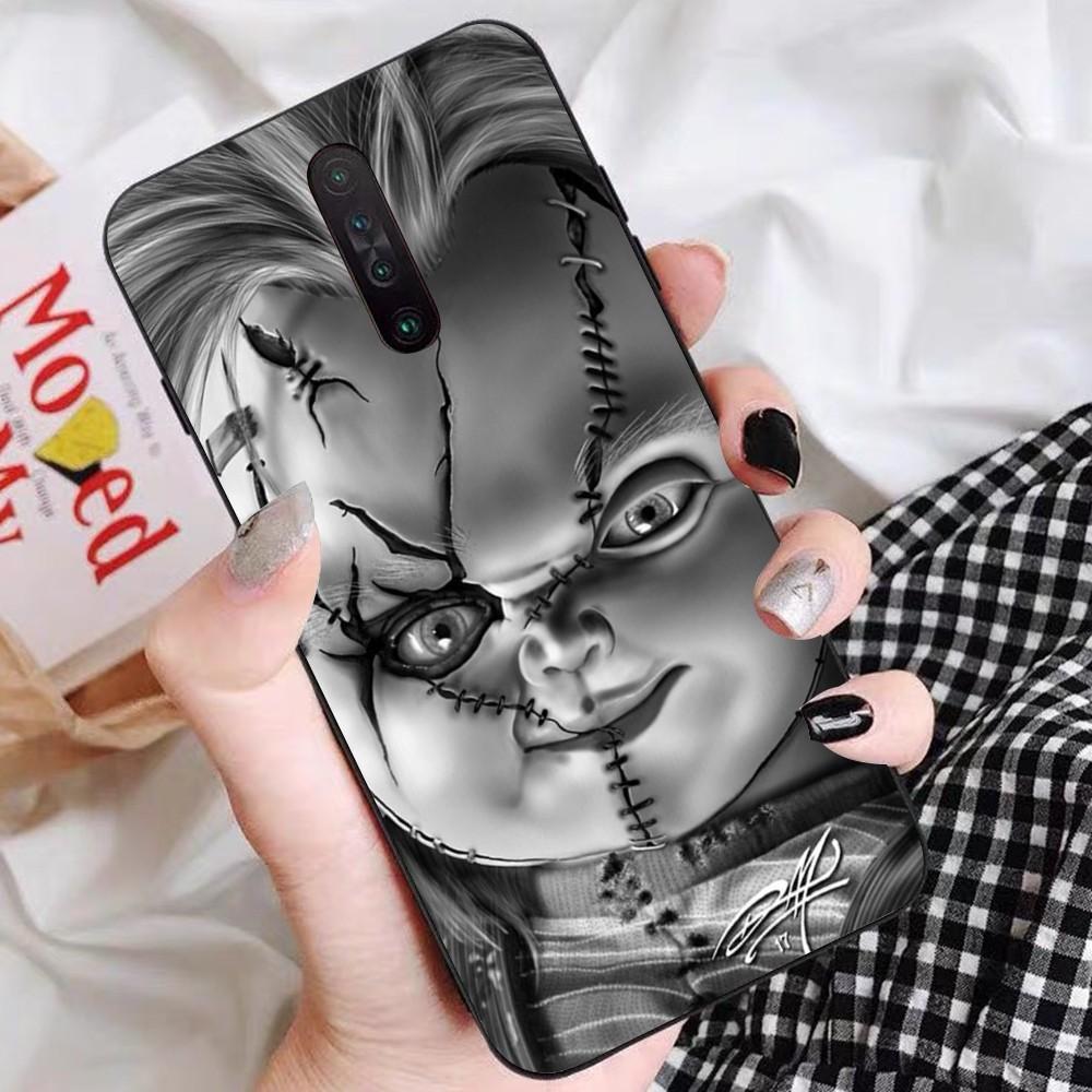 

Chucky Doll Horror Movie Phone Case For Redmi 5 6 7 8 9 10 plus pro 6 7 8 9 A GO K20 K30 K40 pro plus F3 Fundas Redmi K20