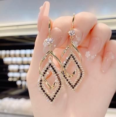 2-delige Dames Mode Geometrische Spiraal Oorbellen Sieraden Accessoires Geschikt voor Date, Feest, Festival Cadeaus