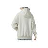 Nike Solid Color Logo Hoodie Warm Fleece Sports Sweatshirt Women Sweatshirt White FB8784-020