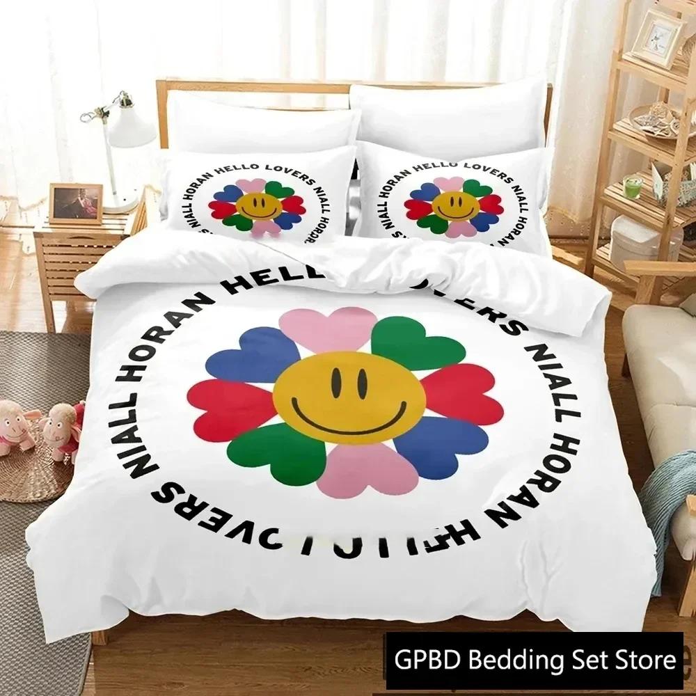 3D Print Niall Horan Bedding Set Double Twin King Duvet Cover Comforter Pillowcase Boys Girls Adults Bedroom