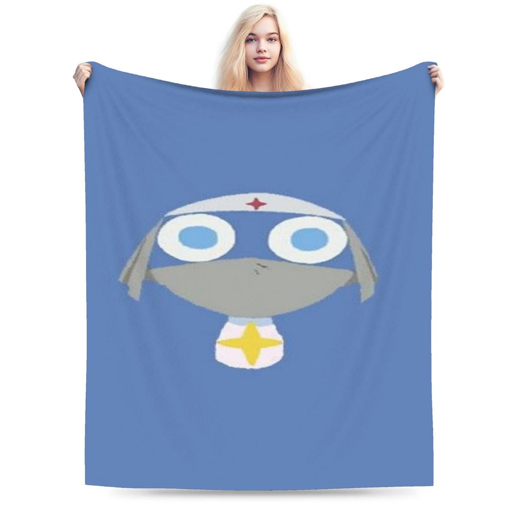 Keroro Gunso Blankets Fleece Relax Ultra-Soft Throw Blankets for Home Bedspread