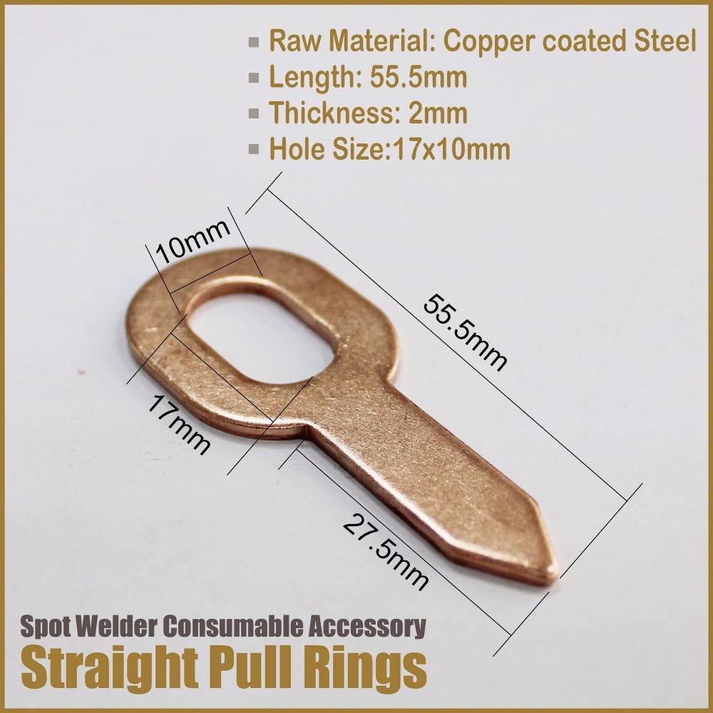 Car Body Repair Tool Kit Straight Pull Rings Pads Chuck Stud Welder Spot Welding