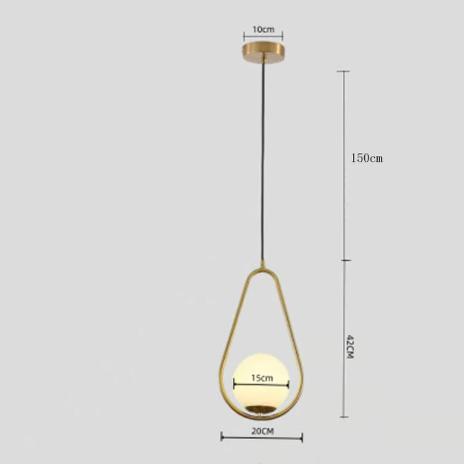 

Новый потрясающий центр внимания с этой шикарной и современной светодиодной люстрой в форме стеклянного шара. Изготовлено из высококачественного м Warm White