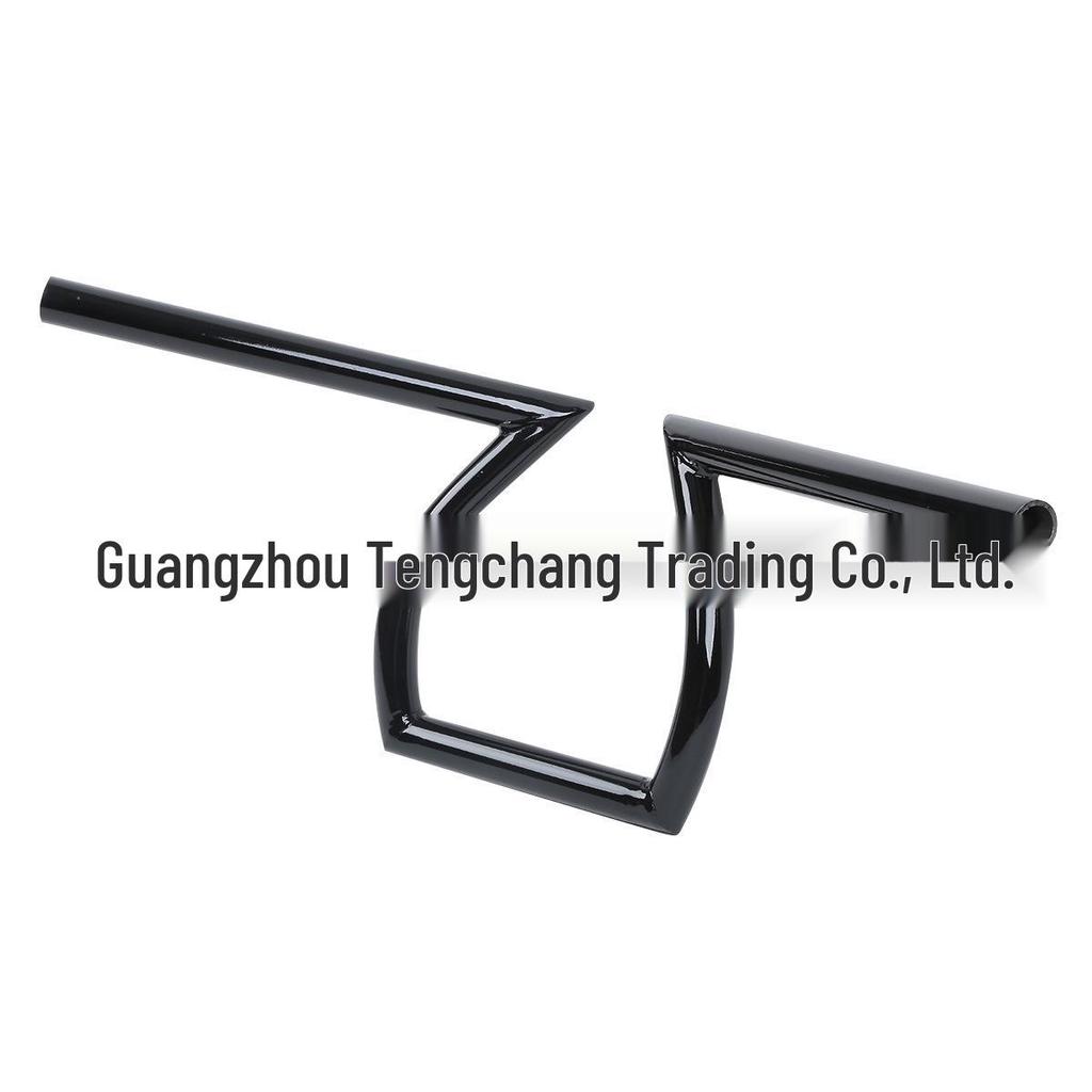 Black Motorcycle Handlebar Tube