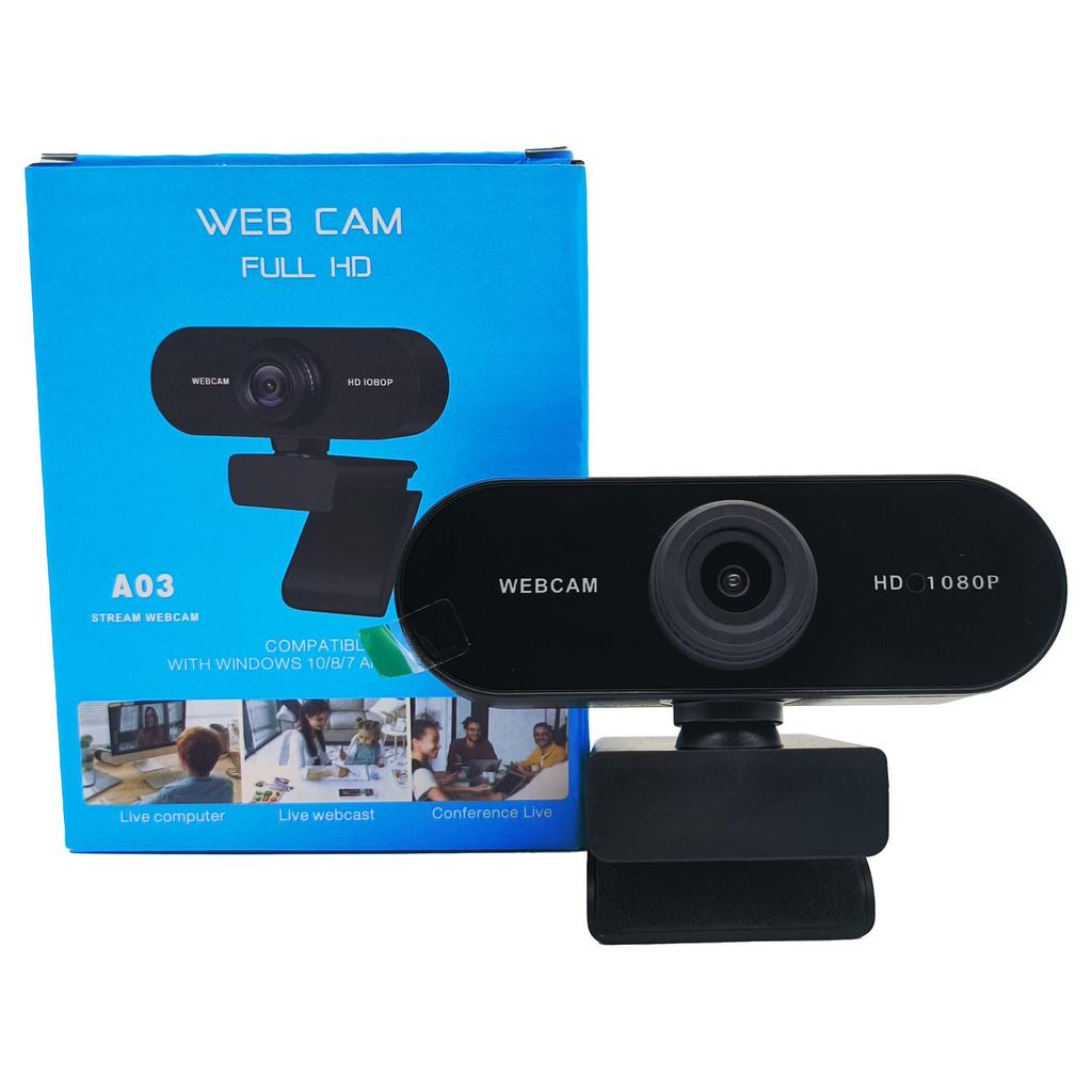 Full HD 1080P/4K USB Webcam for Desktop and Laptop