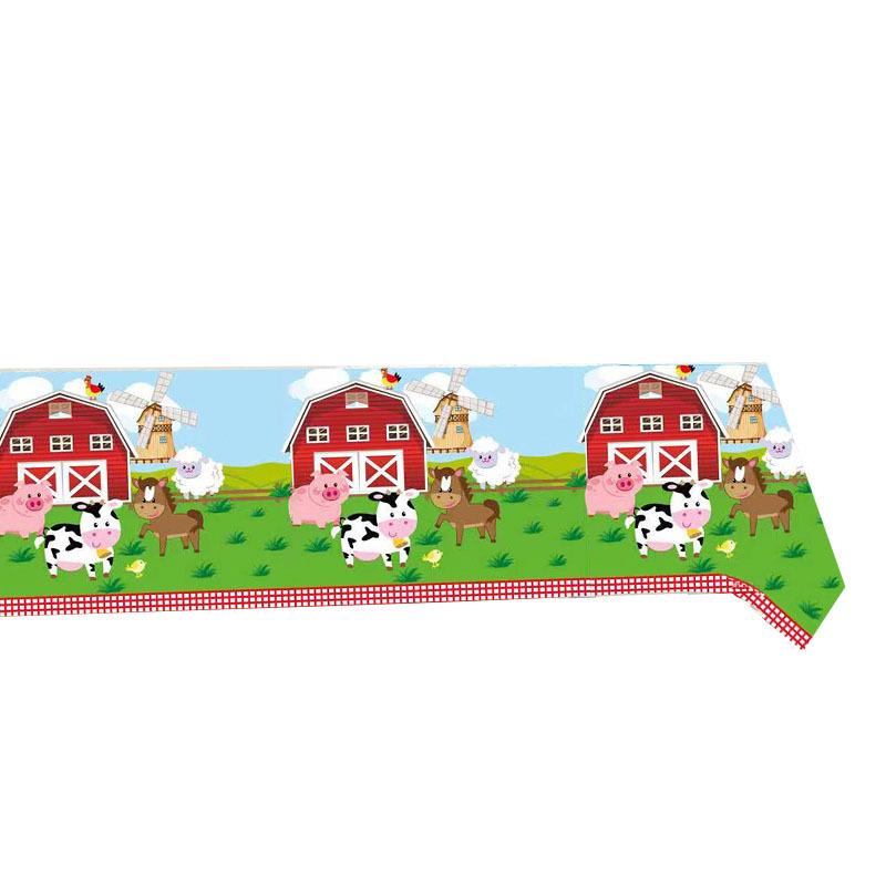 Cow Ranch Birthday Party Supplies Disposable Cutlery Paper Plates Paper Cups Paper Towels Girl Decoration Birthday Decoration