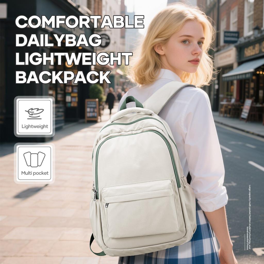 New Style School Backpack for Teens Laptop Bag College Rucksack for Girls Boys Lightweight Bookbag