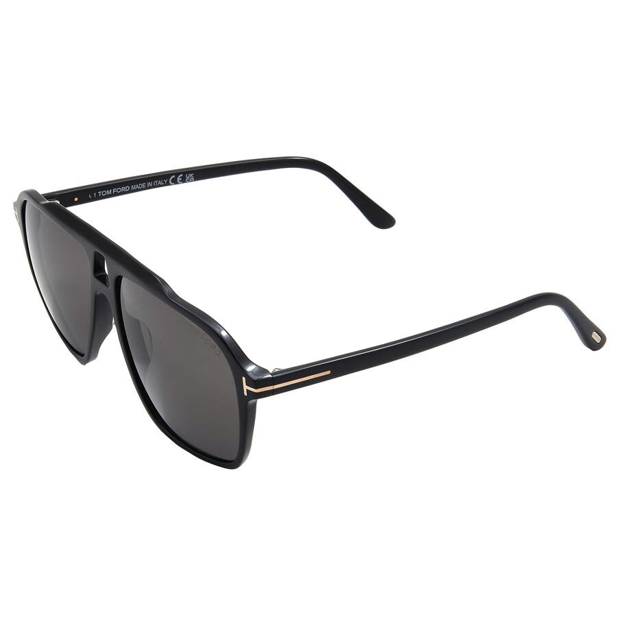 Tom Ford Autari Smoke Navigator Men S SunglaSSeS Ft1209 01a 56