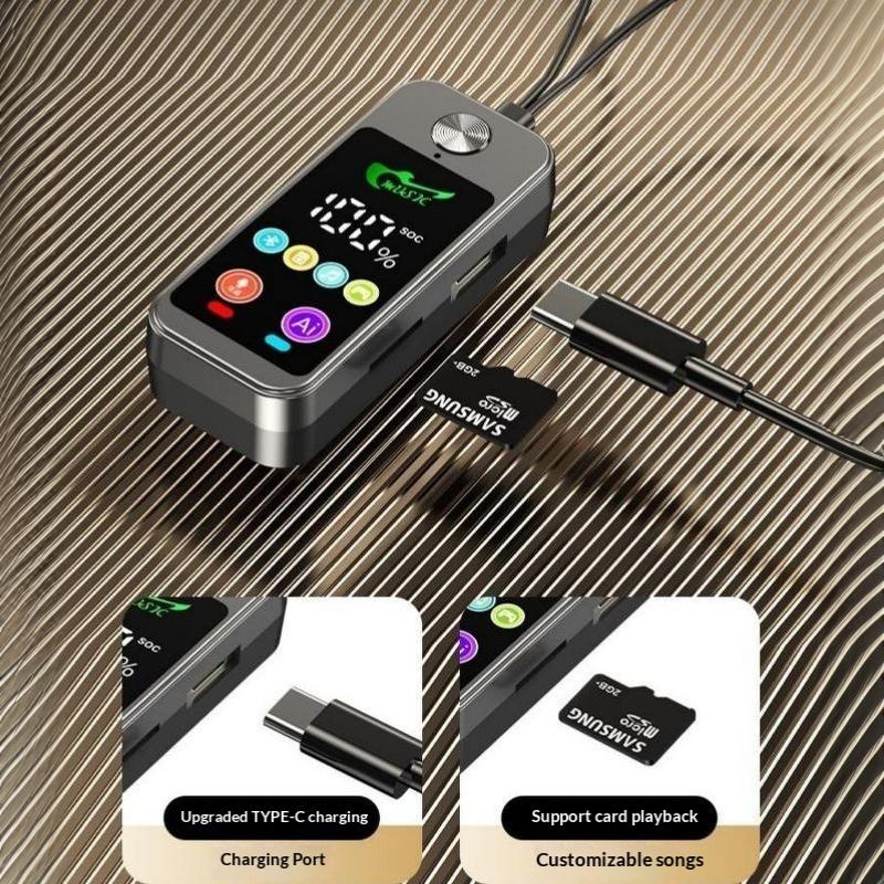 Clip On Bluetooth 5.4 Wireless Gaming Earphones Tf Card K Song Monitor Mode In Ear Earphones For Sports Driving Live Broadcast