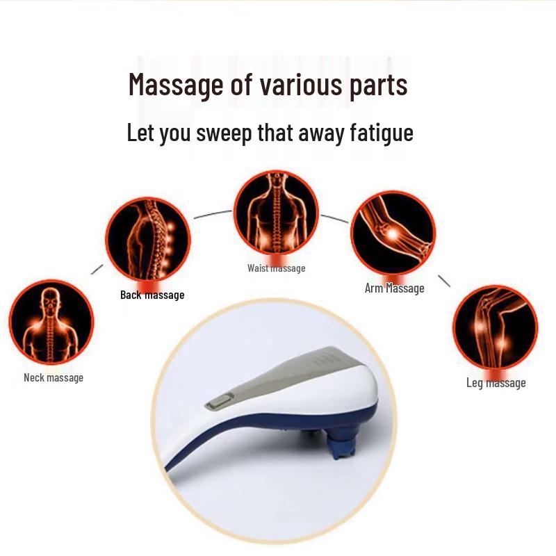 Electric Dual-Head Handheld Massager