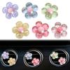 6Pcs Cute Flower Aromatherapy Car Air Outlet Decoration Perfume Clip Air Freshener Colorful Flora Decor Auto Accessories Air Fresheners 2