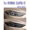 For HYUNNDAI ELANTRA GT 2016- Car Exterior Headlight Anti-scratch Front Lamp Tint TPU Protective Film Cover Accessories Sticker