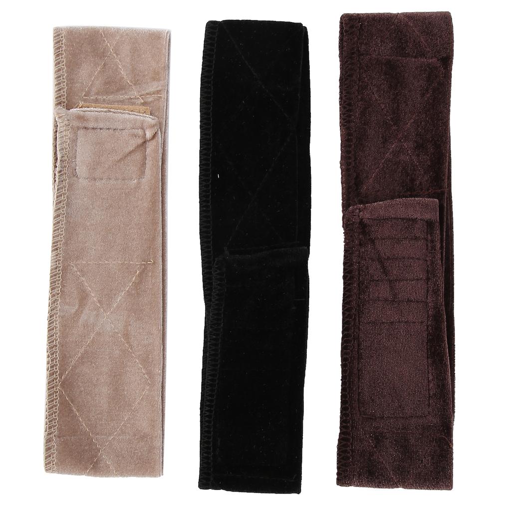 3pcs Stretchy Velvet Headband Soft Head Wrap Hair Band Headwear for Sports Yoga