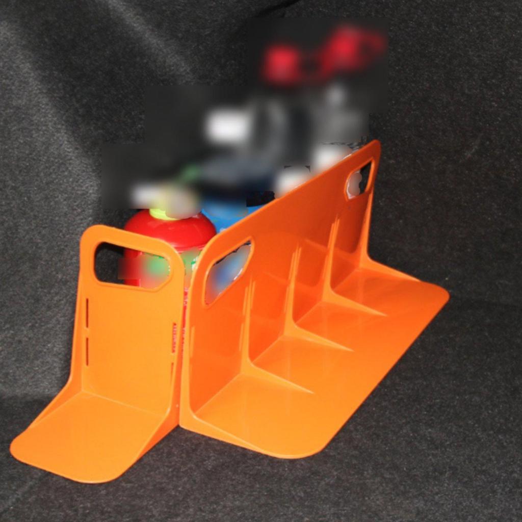 Adjustable Car Trunk Organizer Plastic Storage Container Rear Compartment