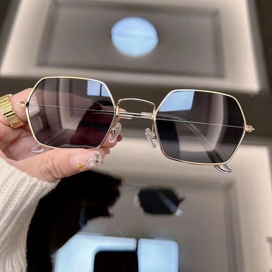 Square Vintage Sunglasses Women Men Brand Designer Retro Frame Sun Glasses Female Male Driver Shades Mirror