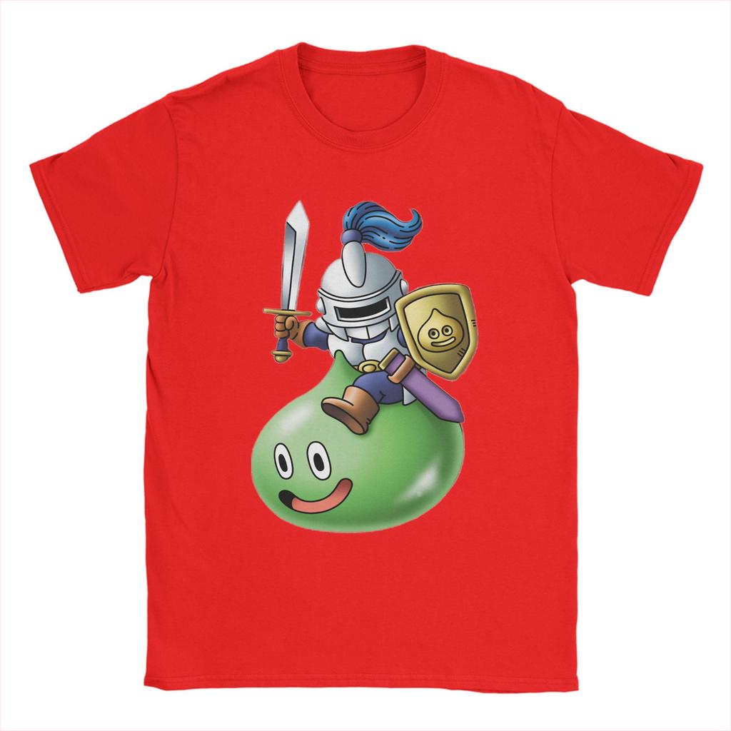 Anime Game Dragon Quest TShirt Summer Harajuku T Shirts Unisex Cotton Comfortable 4XL 5XL 6XL Clothes Short Sleeve Vintage Tshirt