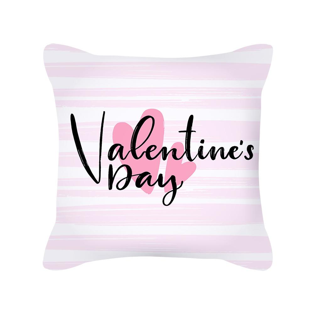 Home Decor Bedroom Pillowcases Valentine's Day Pink Girly Pattern Pillowcases