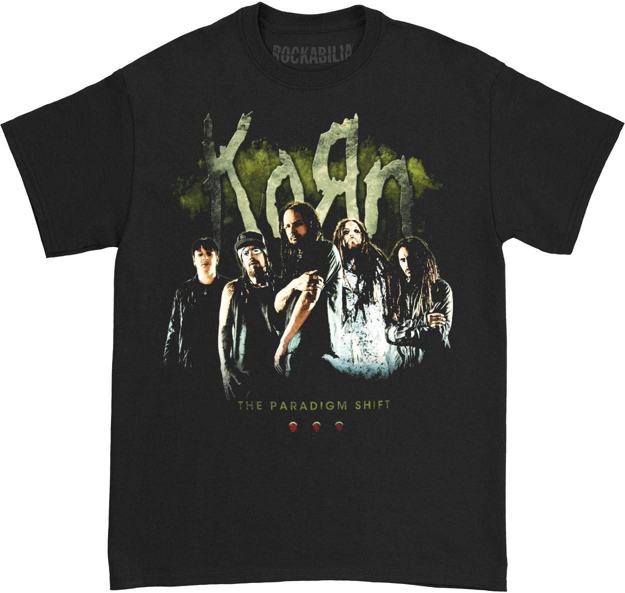 Korn Men s TPS 2014 Tour T-shirt Large Black XXXXXL чёрный