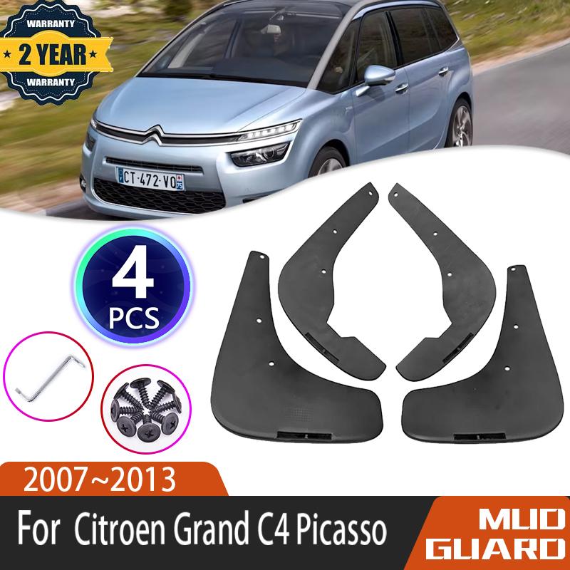 

Автомобильные брызговики для Citroen Grand C4 Picasso 7 Seat 2007 ~ 2013 2010 Защита от брызг Автомобильная защита Брызговик Крылья Аксессуары Грязь