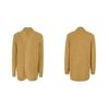Loose Autumn Long Vintage Winter Sleeve Top Solid Color Cardigan Knitwear Vneck Sweater
