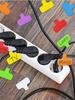 Label Velcro Wordable Color Cable Identification Adhesive Wordable Wire Classification Strap