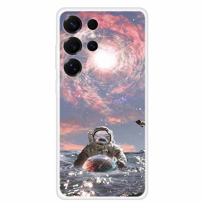 

For Samsung S26 Ultra Clear Bumper Soft TPU Silicone Phone Case Funda Galaxy S 26 Ultra Cover Transparent Back Fashion Shield -Samsung S26 Ultra