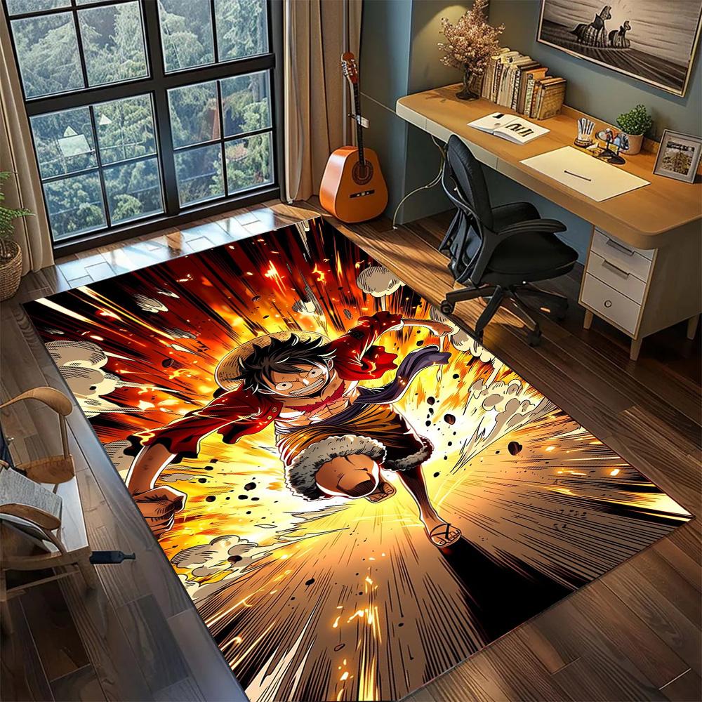 One Piece!Rug Carpet Large Area Rug Non Slip Washable Floor Mat Gamer Room Bedroom Home Decor