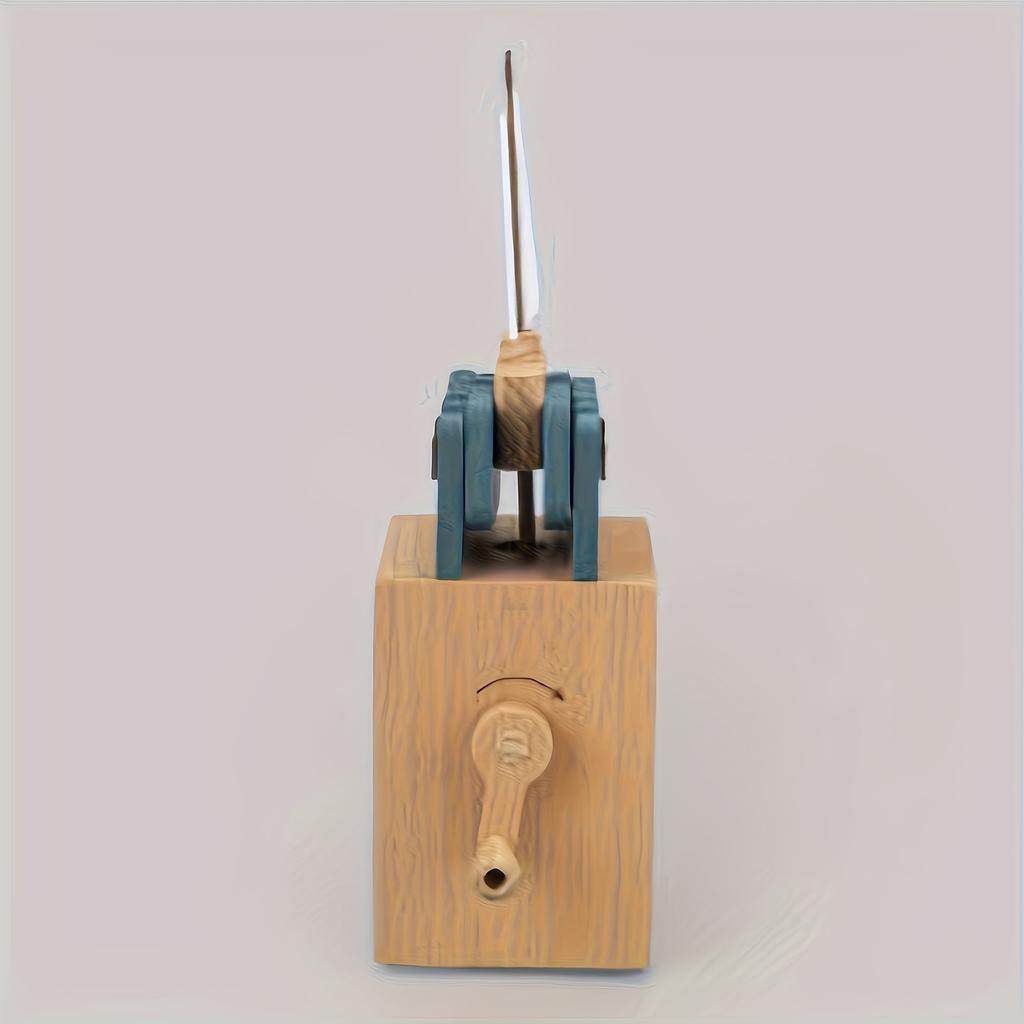 Mediterranean Style Wooden Music Box - Nautical Theme, Sailing Ship with Waves Design, Handcrafted Mechanical Music Box with Rotating Feature