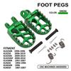 CNC Aluminum Foot Pegs for XR250/400/600R, KLX250 Off-Road Motorcycles