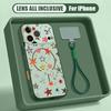 Creative Starry Stars Print Hand Strap Case For iPhone 17 Pro Max iPhone 16 15 14 13 Pro Max Magnetic For Magsafe Hybrid TPU+PC Matte Cover
