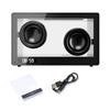 Bezdrátový průhledný reproduktor, hudební přehrávač, přenosný dobíjecí Bluetooth kompatibilní hudební reproduktor s okolním světlem