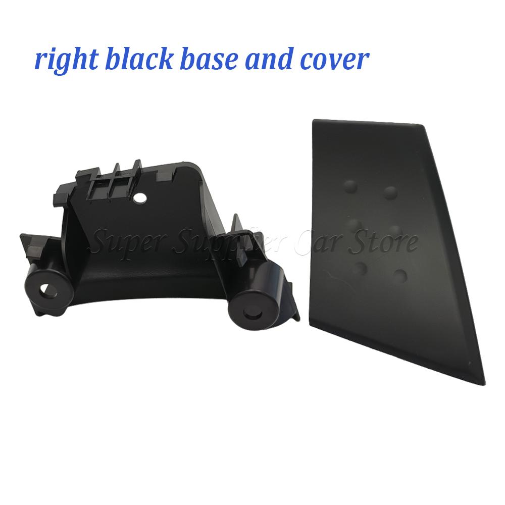 New For Citroen C1 2005-2014 Toyota Aygo Peugeot 107 Car Inner Handle Cover Door Buckle Hand Cover Door Armrest Base Black Gray
